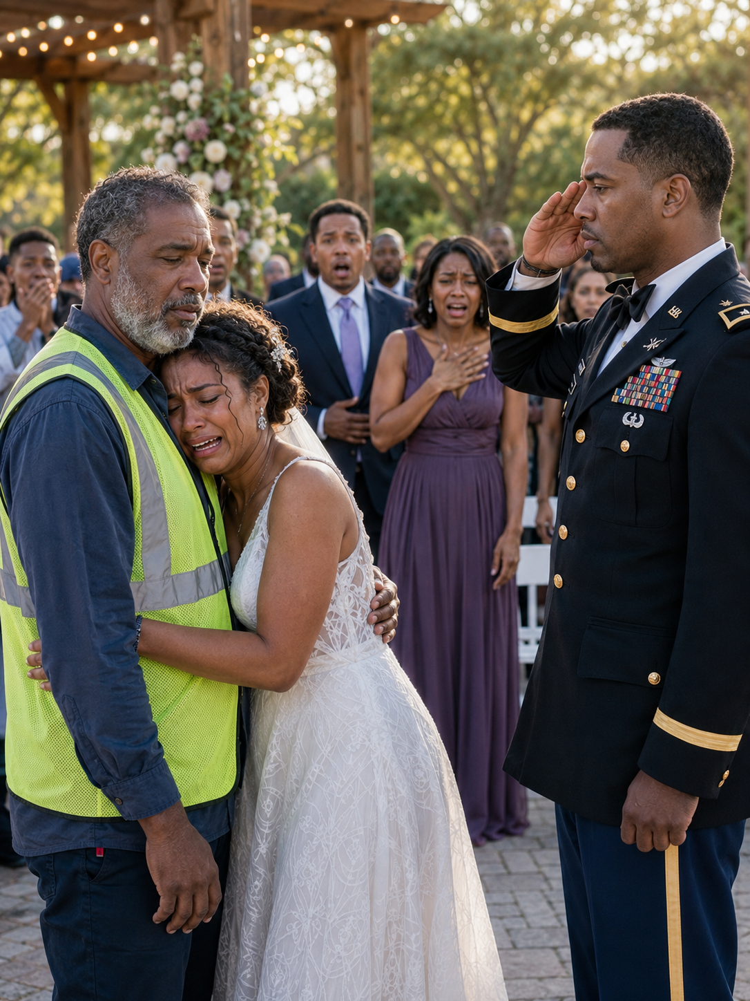 “I’d Never Marry a Gardener’s Daughter!” My Fiancé Embarrassed Me at the Altar in Front of 120 Guests and Walked Away. As My Father Cried and Apologized, I Silently Held Him—Until an Army Commander Suddenly Entered, Saluted My Dad With Full Military Honors, and Revealed the Secret That Would Change My Ex-Fiancé’s Life the Very Next Day.