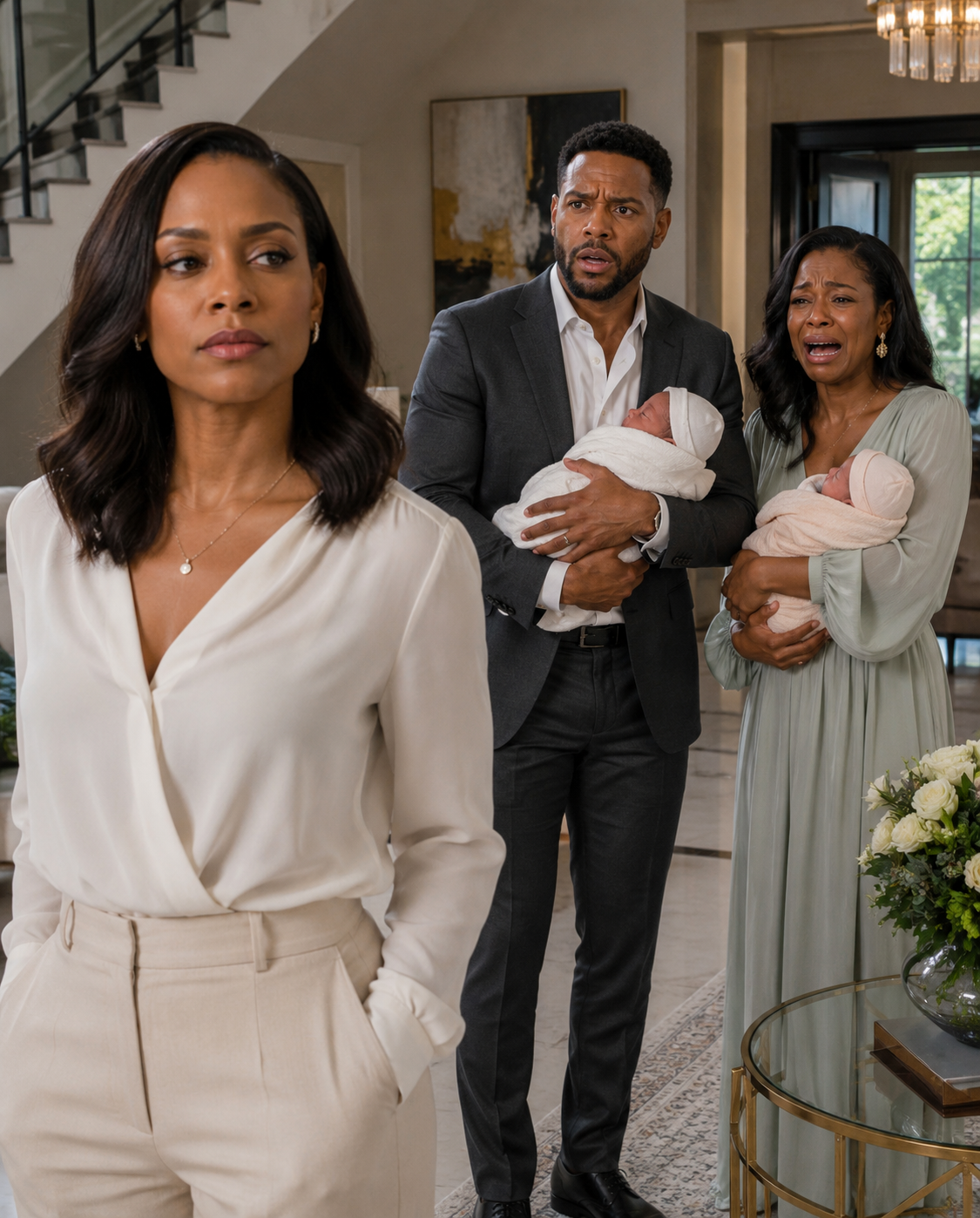 My husband had twins with my own best friend. I quietly signed the divorce papers. When he returned to his parents’ house, his mom turned pale and asked: “She… still hasn’t told you about that?”