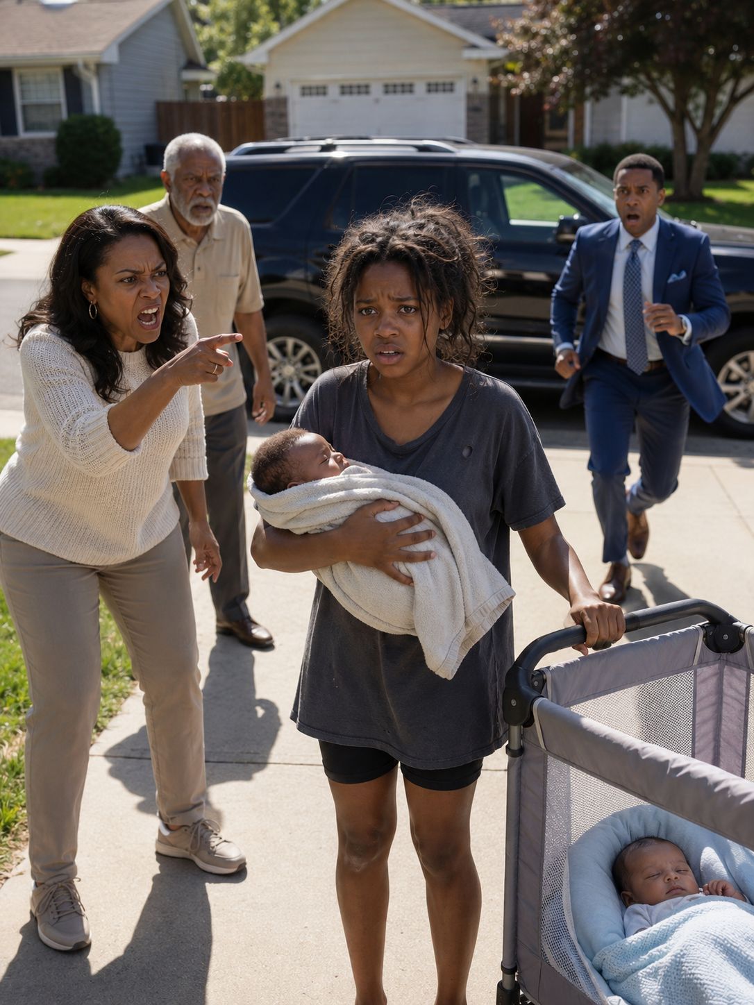 They threw me out into the heat with two feverish babies and an empty bottle… three months after my parents’ funeral, a lawyer whispered: ‘Your parents didn’t die by accident.’ So why was my uncle already smiling outside the courtroom?