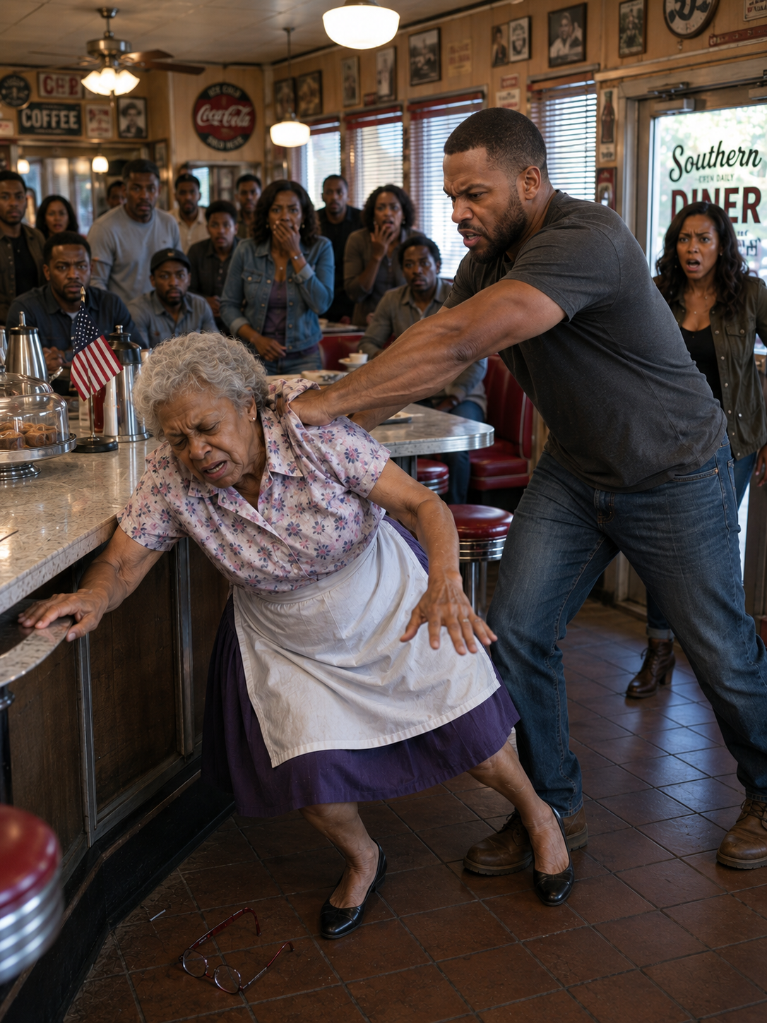 When a bu:lly sh0ved my 75-year-old mother during a confrontation in her North Carolina diner and warned he could do whatever he wanted, the regulars lowered their eyes and the sheriff called it a fall.