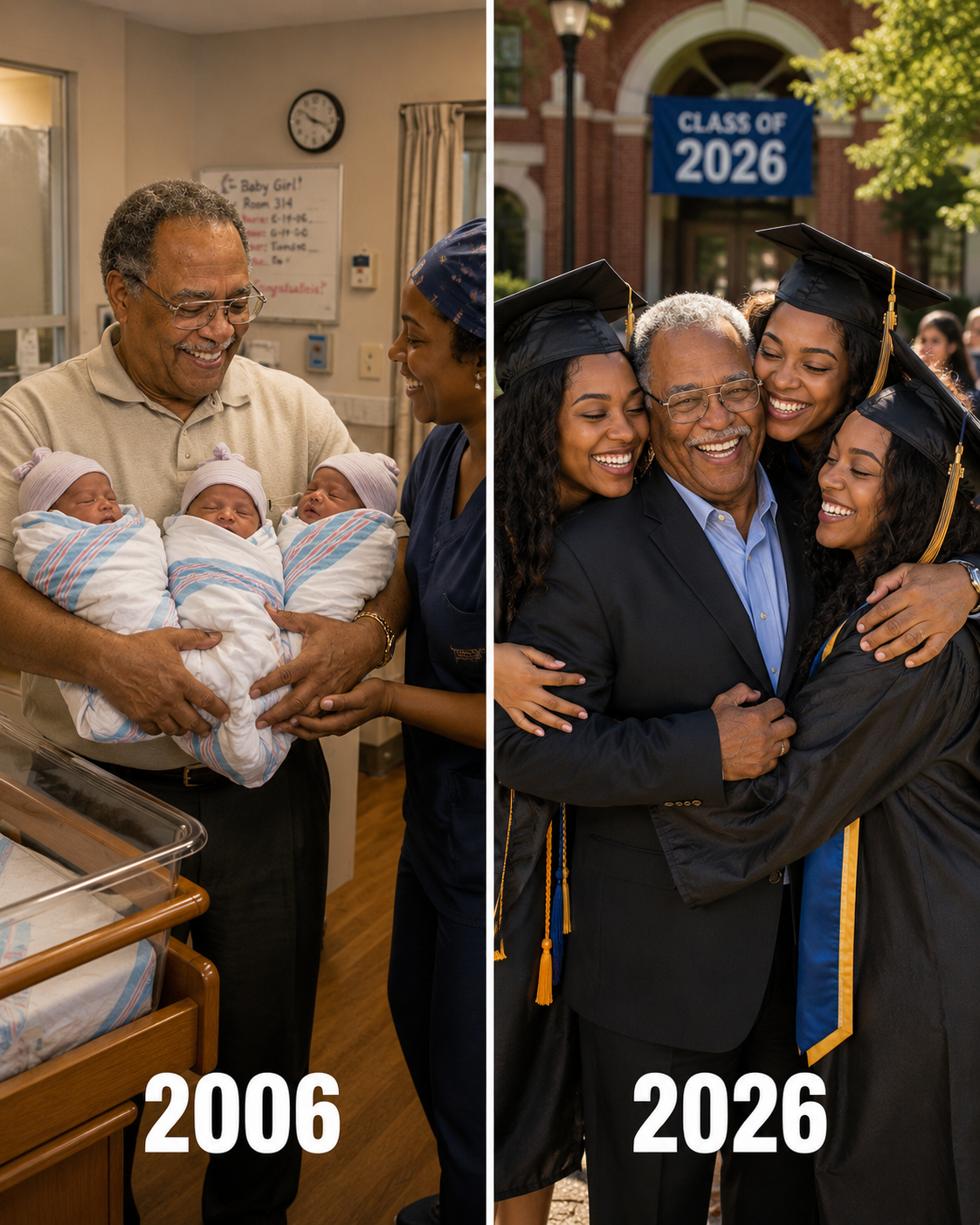 My Daughter Walked Out Right After the Triplets Were Born – 20 Years Later, She Came Back, and What My Granddaughters Did Split Our Lives Into Before and After