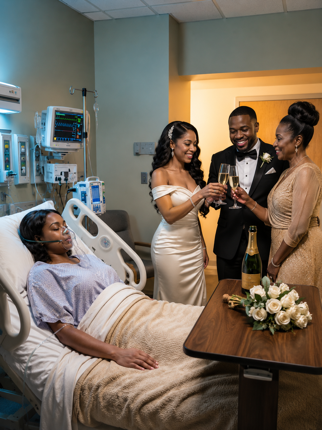 Doctors said I didn’t make it out of the delivery room. My husband’s mistress celebrated by wearing my wedding dress. My mother-in-law decided one baby was worth keeping… and the other wasn’t. What none of them knew was this – I wasn’t de/ad. I was trapped in a coma, listening to everything unfold…