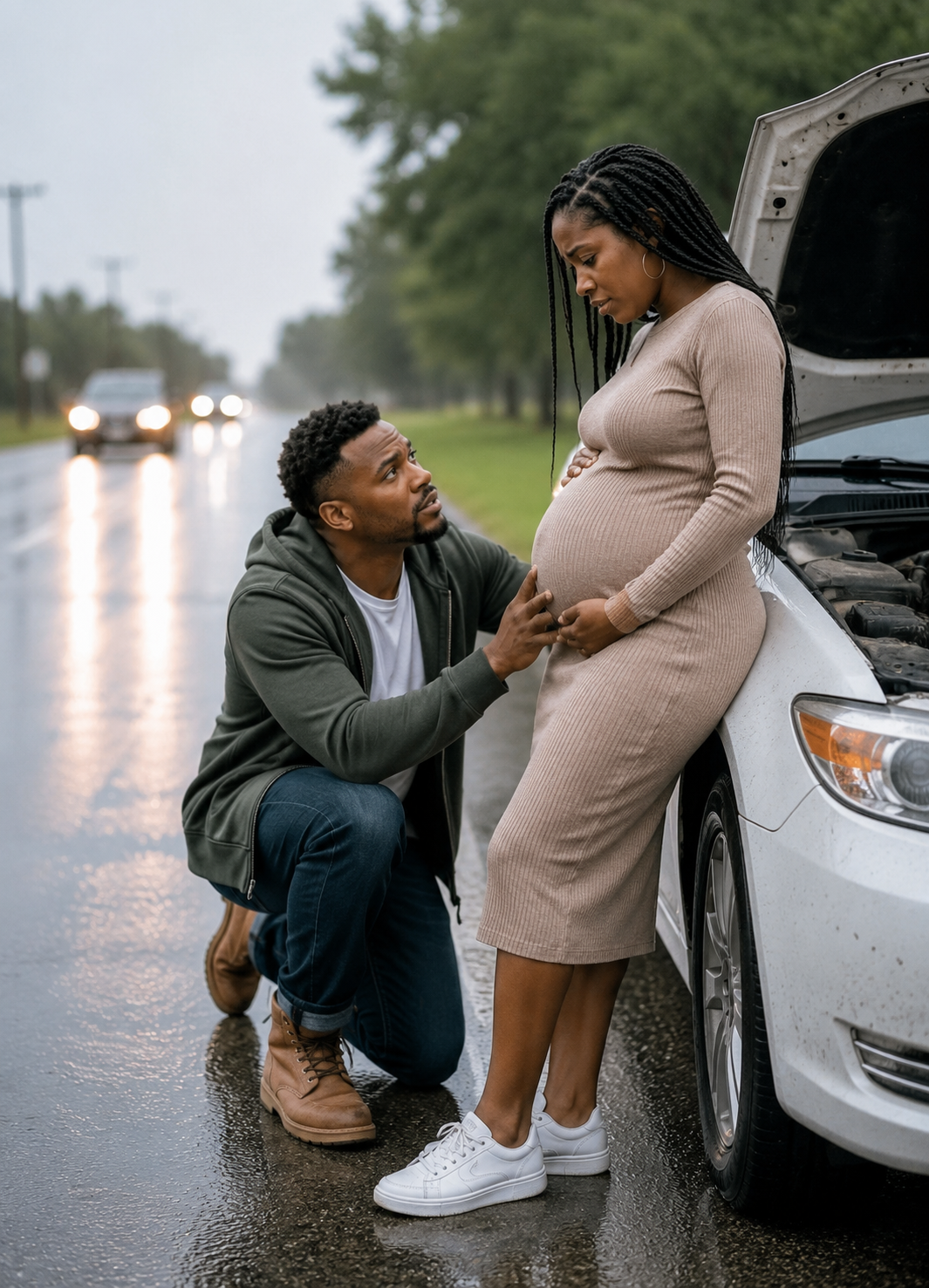 Single Dad Got Fired for Being 27 Minutes Late—He Didn’t Know the Pregnant Stranger on Route 9 Was the CEO Holding His Future in Her Purse