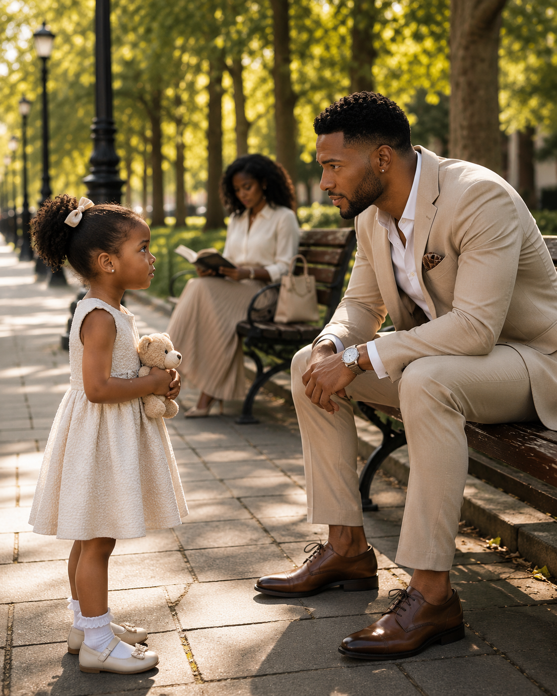 “Sir… Are You Married?” A 6-Year-Old Girl’s Question Made a Lonely Millionaire Break Down in the Middle of Central Park