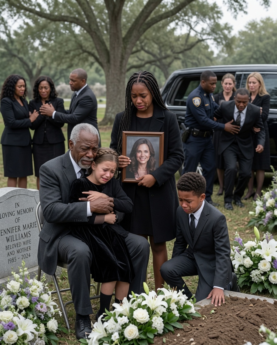 At my daughter’s funeral, my son-in-law pointed at his daughters and announced, “They’re going into foster care. I deserve a fresh start with my new fiancée.”