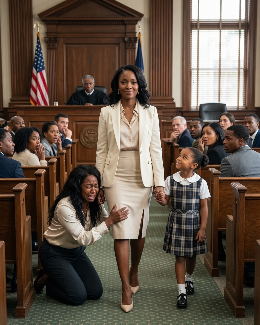 I found a baby abandoned in a hospital hallway and raised her as my own for seventeen years. Then a millionaire dragged me to court to take her back. “My daughter has lived in poverty for 17 years—you stole her wealthy life!” she screamed. When the judge asked my daughter who she wanted to live with, she said one sentence that silenced the entire courtroom.
