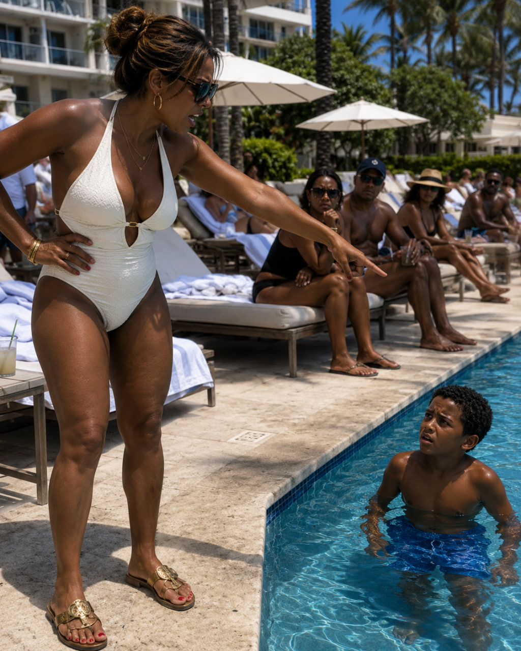 A Woman Demanded My Autistic Son Leave the Hotel Pool Because He Was 'Making Rich Guests Uncomfortable' – What I Did Next Caught Her Completely off Guard