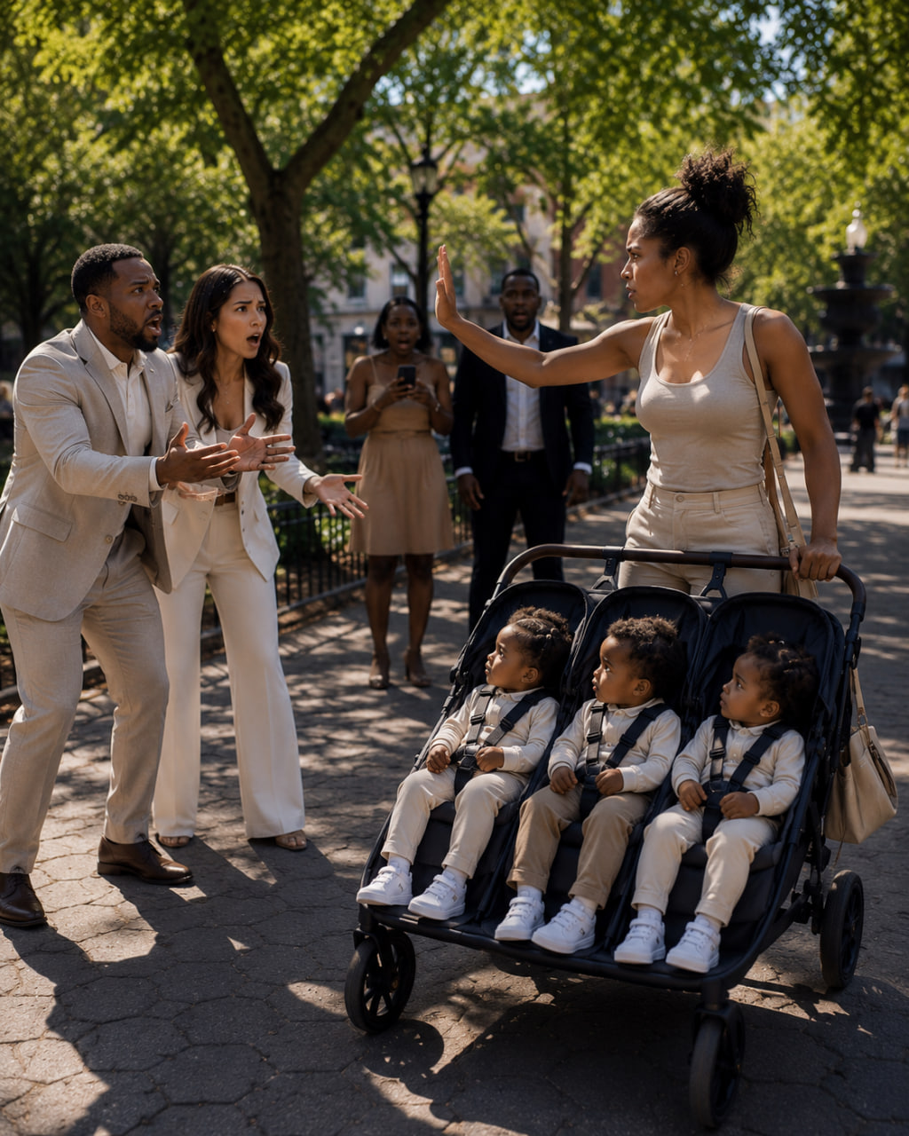 I was only days away from marrying another woman when I saw my ex pushing a stroller with triplets through a Philadelphia park. Then one little girl looked straight at me with my own unmistakable gray eyes, and in that heartbeat, everything I believed about the last four years fell apart. I had no idea a single forged letter had stolen the family I never knew I still had.352