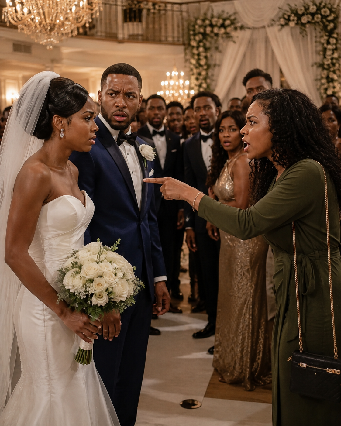 A Strange Girl Interrupted My Wedding and Claimed My Groom Had Been Dead for 3 Years—She Said I Was About to Marry His Spirit… Then Everyone Turned to Me for the Truth Spotlight8