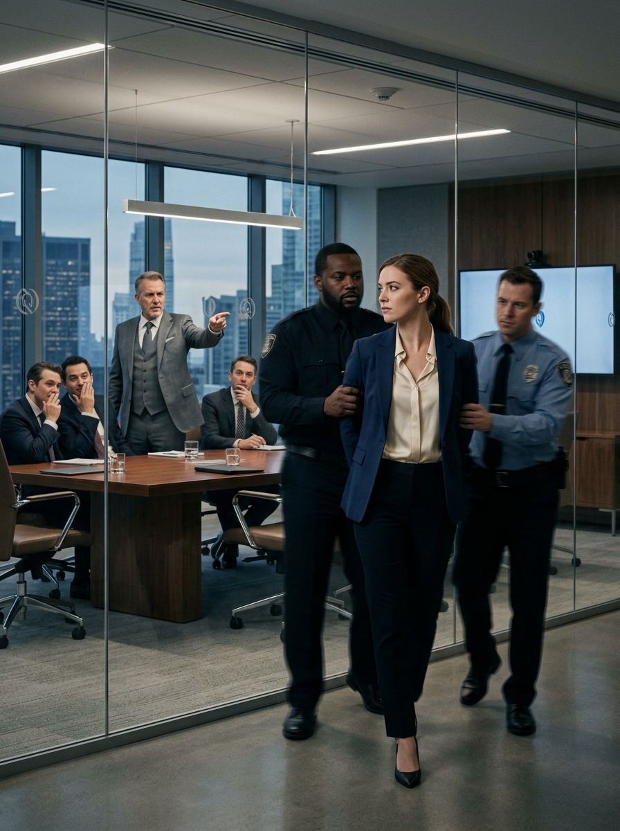 SHE WAS DRAGGED OUT OF THE MEETING… UNTIL THE CEO CALLED HER “MY PARTNER”