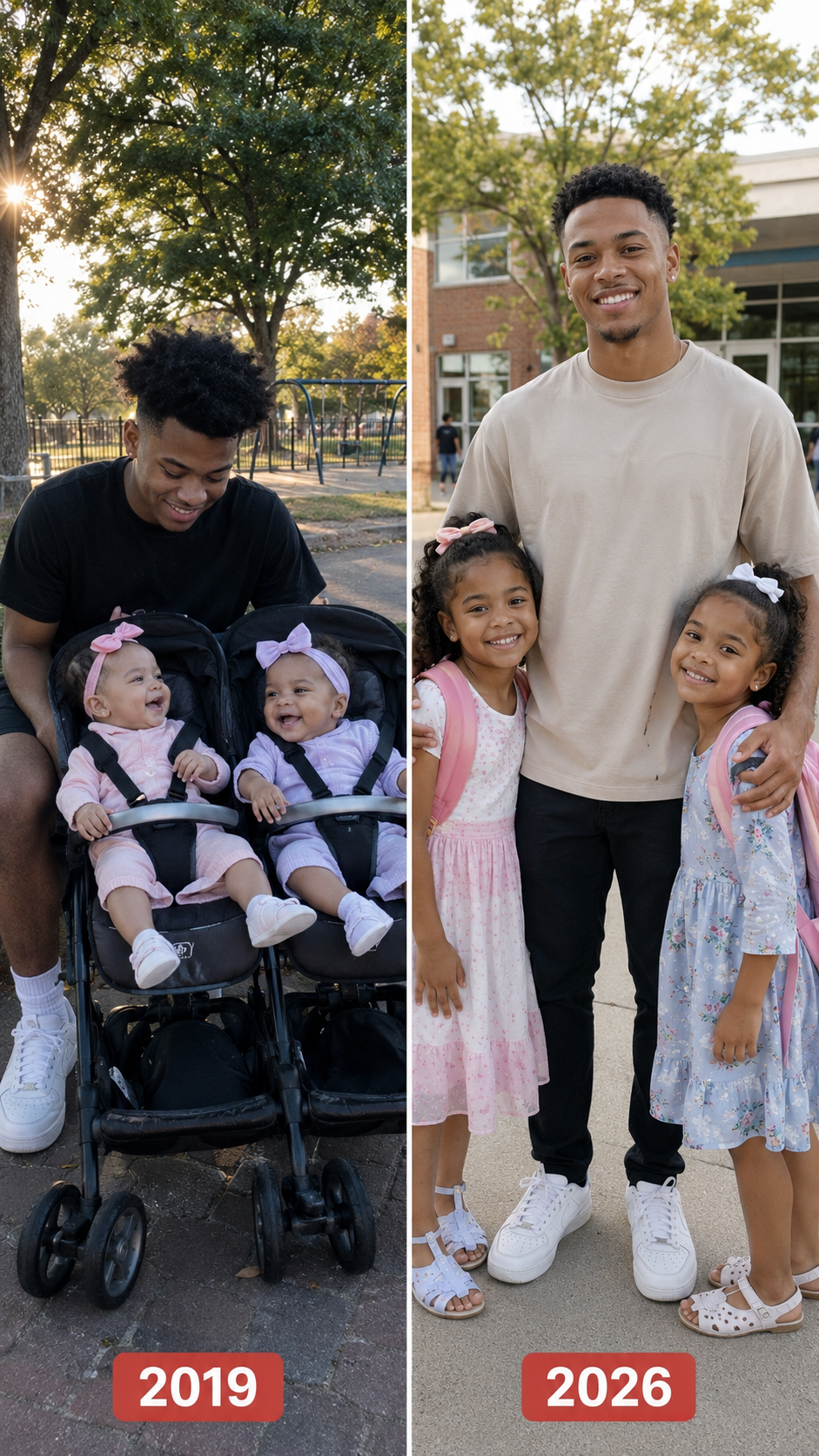 I Became a Dad at 18 After My Mom Abandoned My Twin Sisters – 7 Years Later, She Returned with a Sh0cking Demand