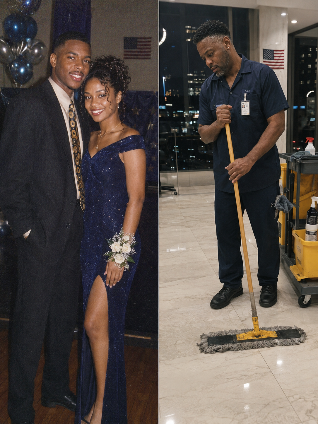 My Father Left My Pregnant Mom on Graduation Night – 30 Years Later, I Found Him Mopping the Floors in My Own Company and Decided to Change His Life