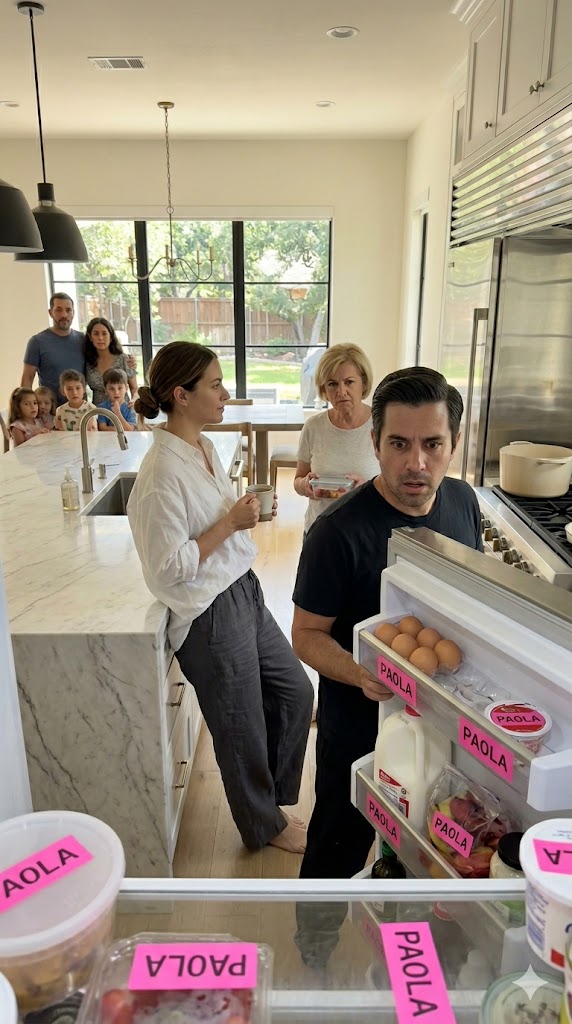 My Husband Said He Was Tired of Supporting Me and Wanted Separate Finances… So I Labeled Every Item I Bought, and When His Family Came Over for Their Free Saturday Feast, All He Could Serve Was Shame