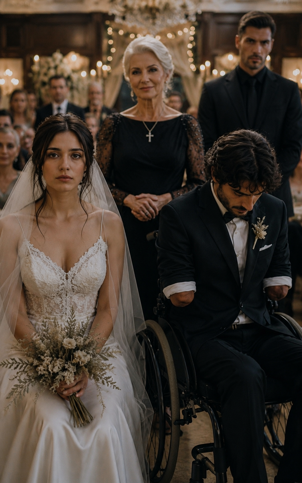 She Married a Man With No Hands to Save Her Mother… But on Their Wedding Night, She Felt Hands Touching Her in the Dark