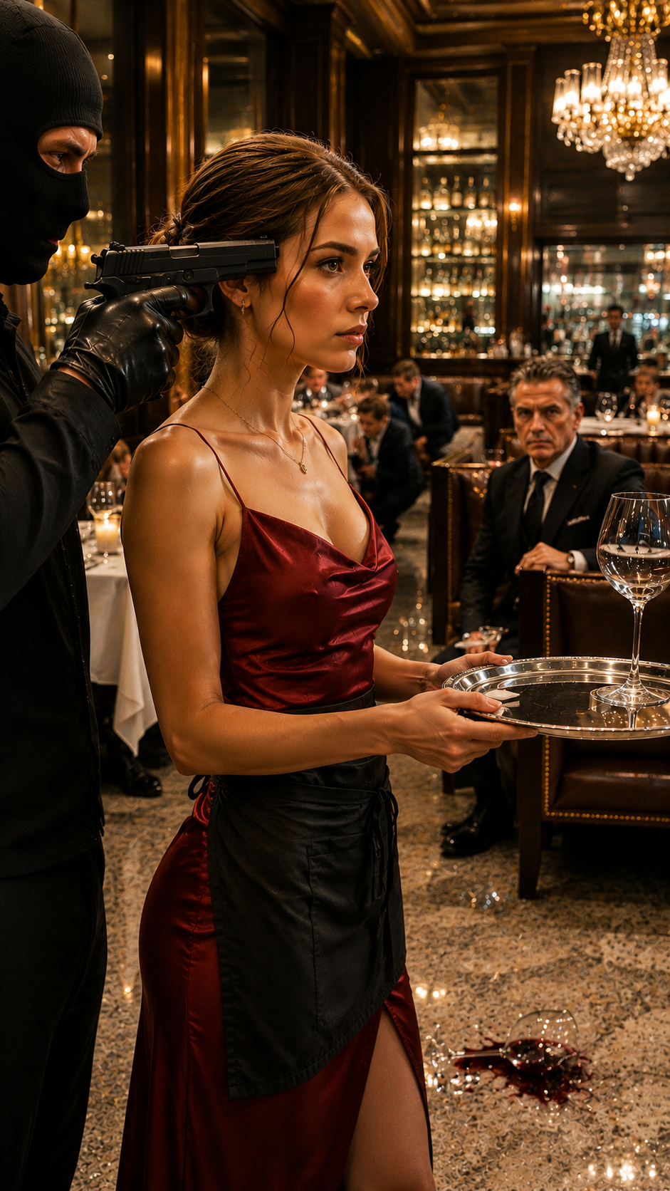 Mafia Boss Noticed the Waitress Stayed Calm During a Robbery — Her Composure Stunned the World