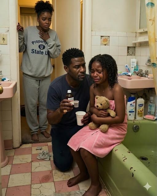 My five-year-old daughter always bathed with my husband. They would stay in there for more than an hour every night. When I finally asked her wha