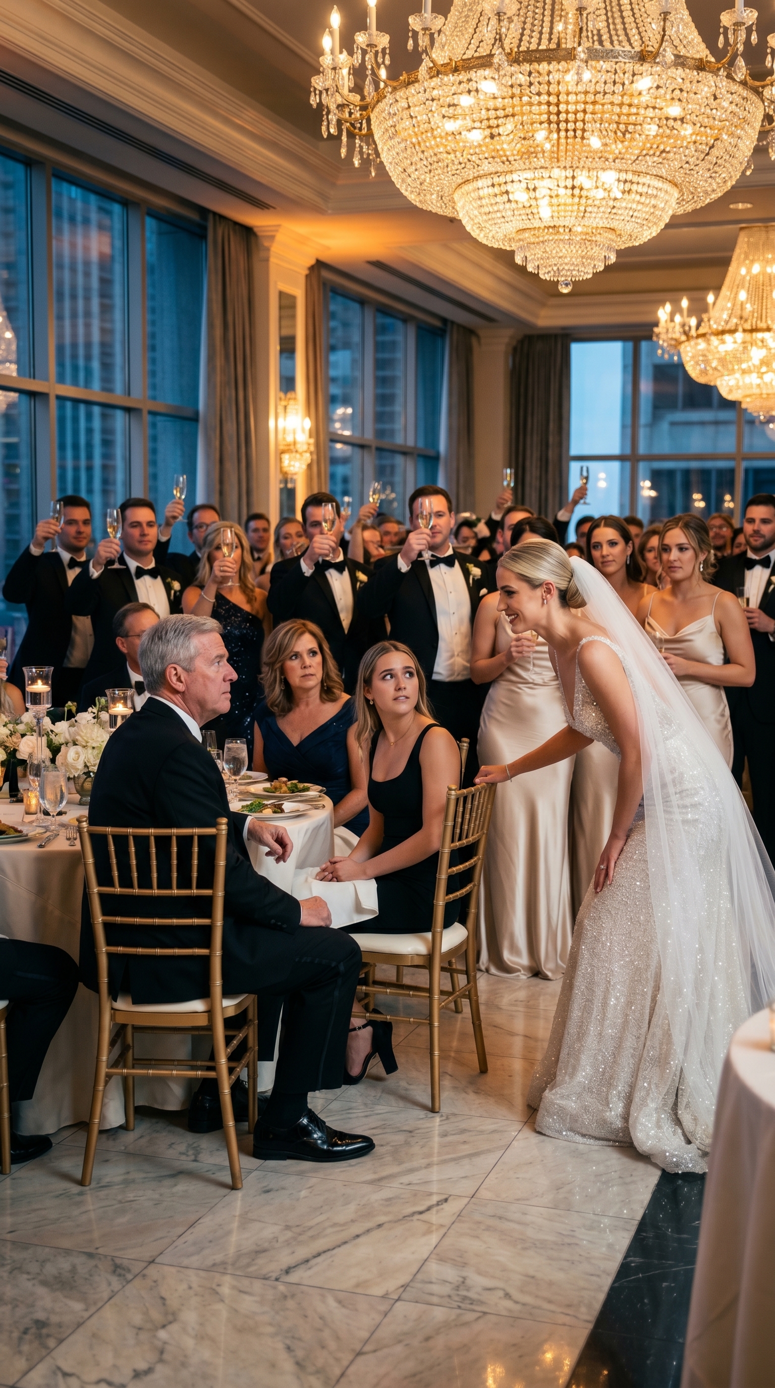 My Brother’s Bride Called Us ‘Poor Trash’ At Her Luxury Wedding… But Seconds Later, My Dad Revealed A Secret That...