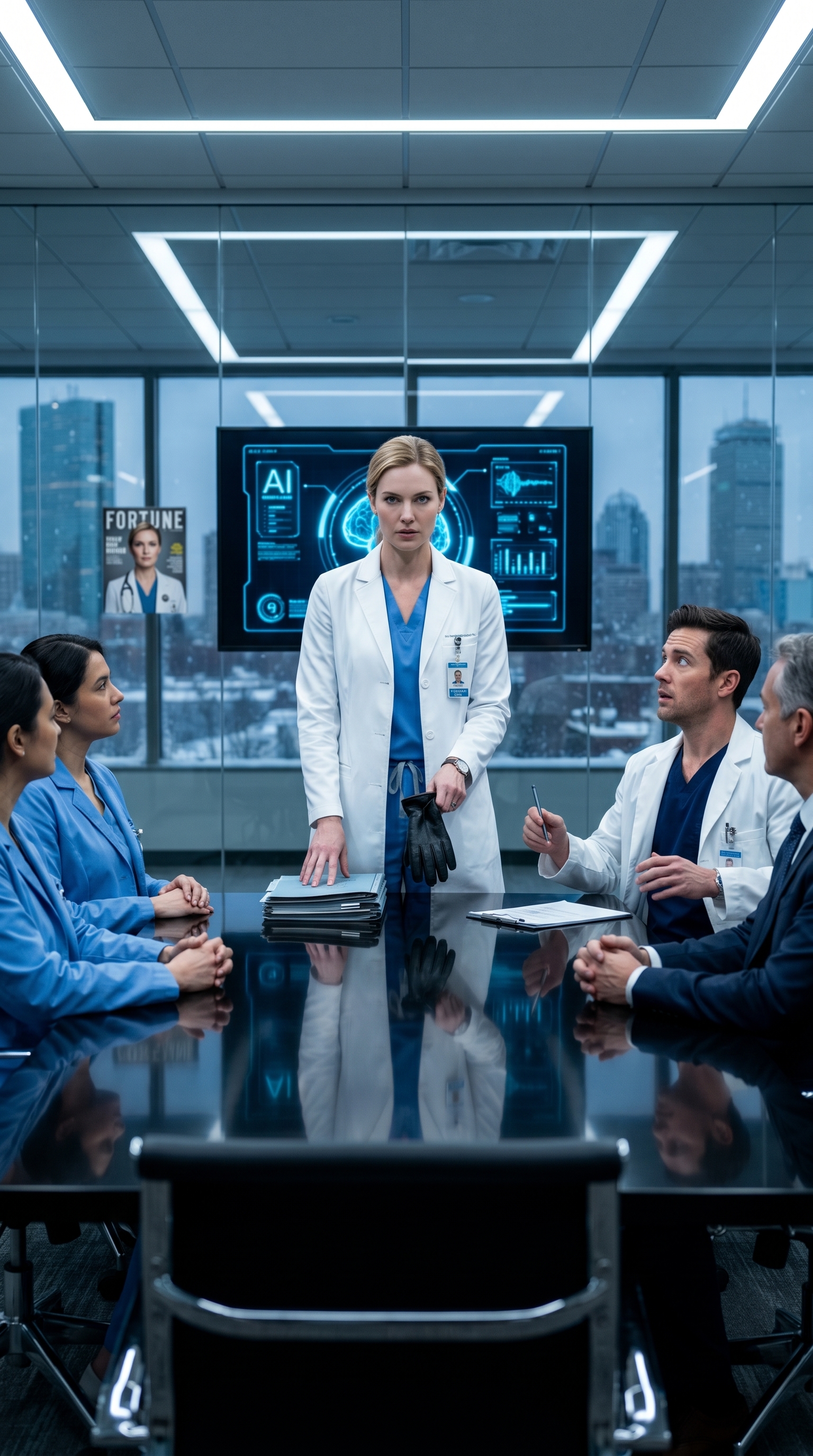 They Asked Their Billionaire Daughter To Skip Christmas, Then Her Sister’s Surgeon Boyfriend Walked Into Her Boardroom And Froze