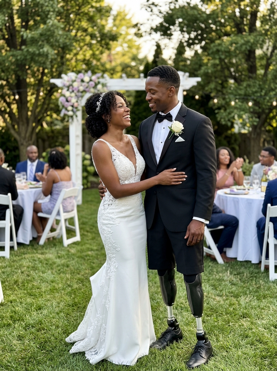 I Married a Man Who Had Lost Both Legs While He Was in the Army – My Parents Tried to Stop the Wedding, Until One Guest Walked In and Made Them Turn Pale