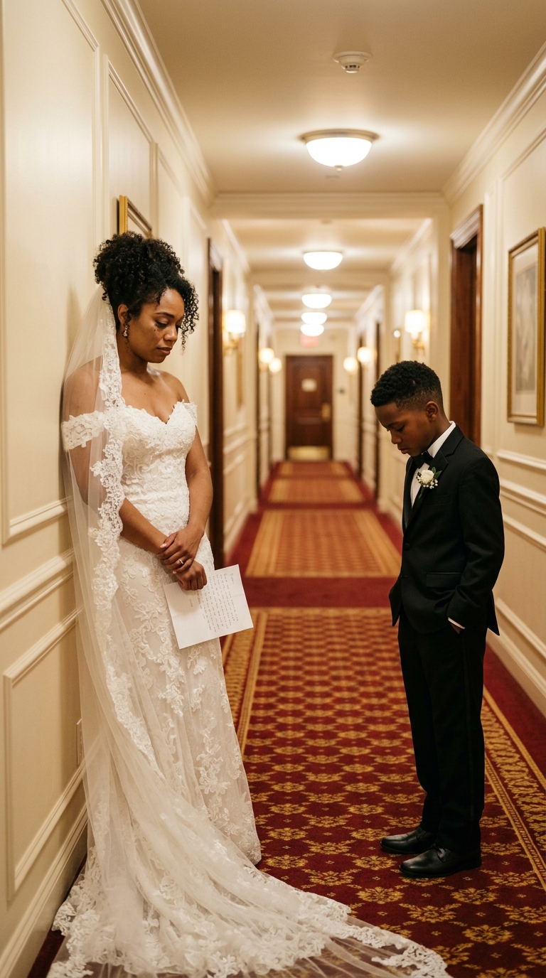 My Stepson Pulled Me Aside Before the Wedding and Whispered, “Don’t Marry My Dad” — What He Handed Me Changed Everything
