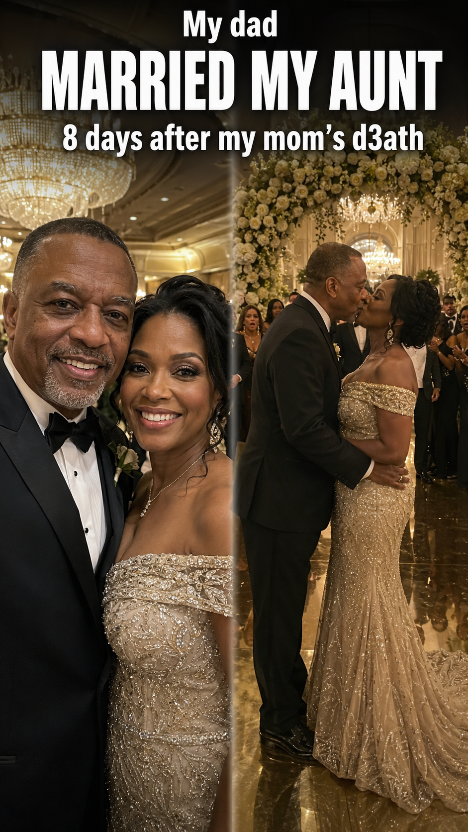 My Dad Married My Aunt 8 Days After My Mom's De:ath — but at Their Wedding, Her Son Took Me Aside and Said, 'Here's What Your Dad Is Hiding from You'