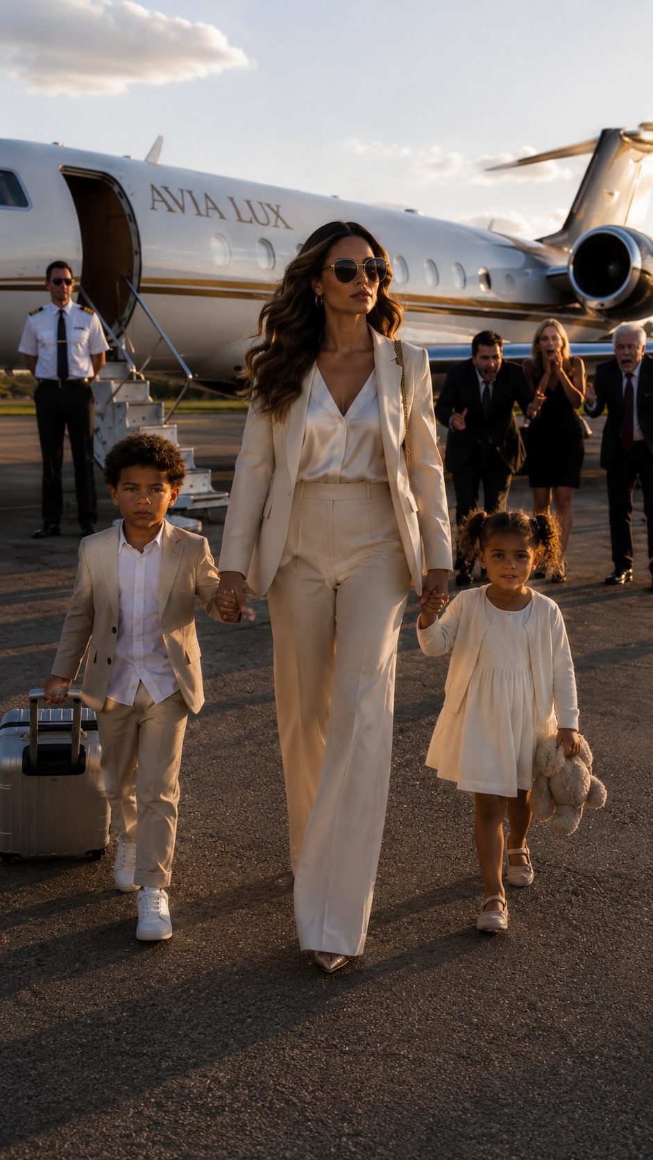 5 minutes after the divorce, I flew abroad with my two kids. Meanwhile, all seven members of my ex-in-law’s family had gathered at the maternity clinic to hear his mistress’s ultrasound results, but the doctor’s words left them stunned.