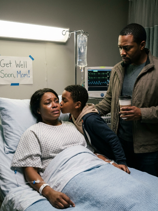 I woke up from the coma and heard my son whisper, “Don’t open your eyes”… my husband and my own sister were waiting for me to d!3 so they could take everything.