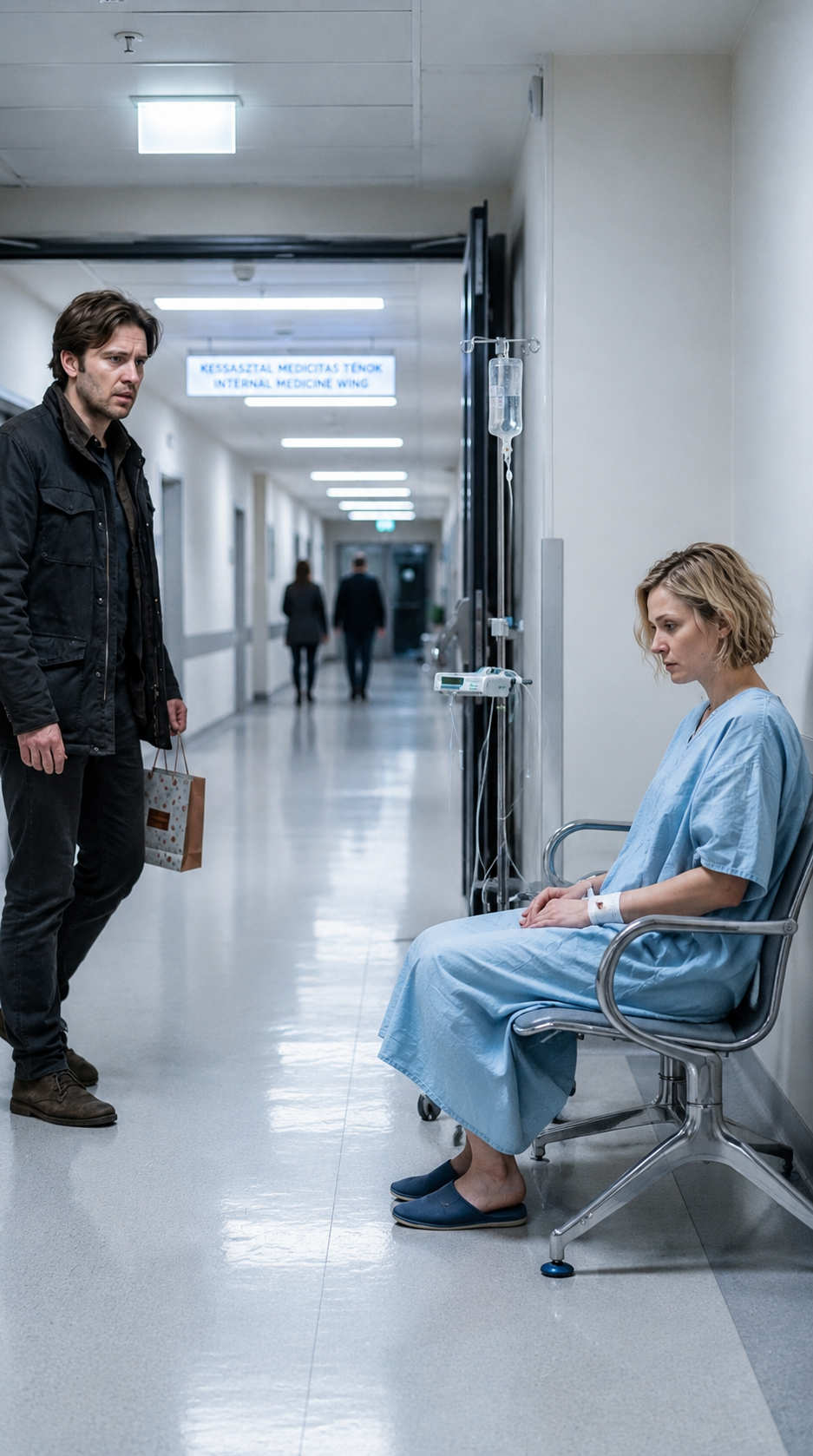 Part 2: Two months after my divorce, I found my ex-wife sitting by herself in a hospital corridor… and the moment I recognized her, something inside me shattered