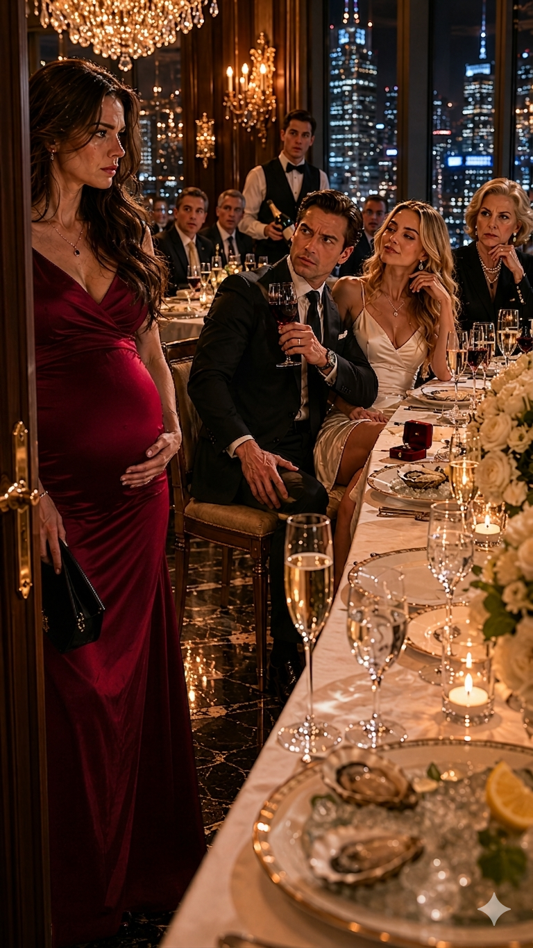 The Millionaire Invited His Mistress to Dinner to Humiliate His Pregnant Wife—But One Overturned Table Exposed the Secret He Buried Too Deep