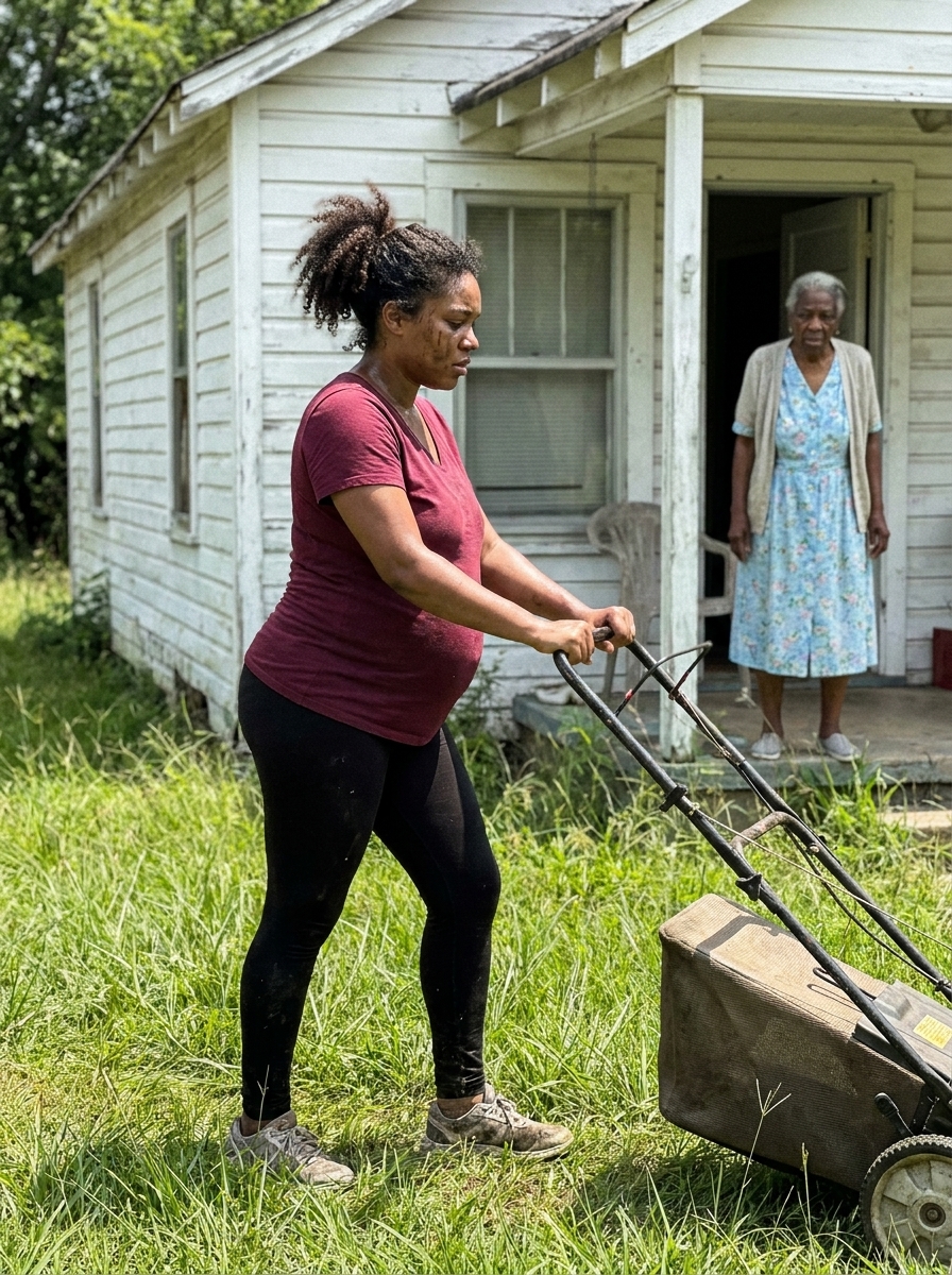 I Mowed the Lawn for the 82-Year-Old Widow Next Door – The Next Morning, a Sheriff Woke Me up with a Request That Made My Blood Run Cold