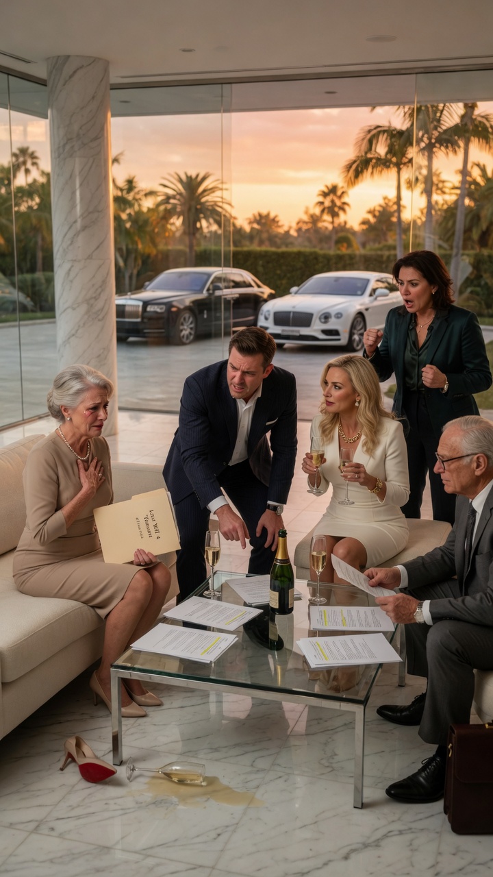 My son smiled like the $32 million had already crowned him king of the family, then looked at me in front of everyone and said, “Get out of my house,” as if I were no longer his mother, only an old woman standing too close to money that did not belong to her.