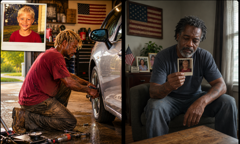 A Homeless Man Helped Me Change a Flat Tire on Route 9 Where My Son Disappeared 20 Years Ago – What He Left on My Passenger Seat Brought Me to My Knees