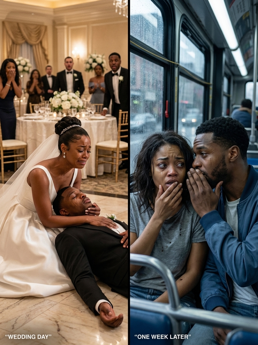 My Husband D.i.e.d on Our Wedding Day – A Week Later, He Sat Down Next to Me on a Bus and Whispered, ‘Don’t Scream, You Need to Know the Whole Truth’