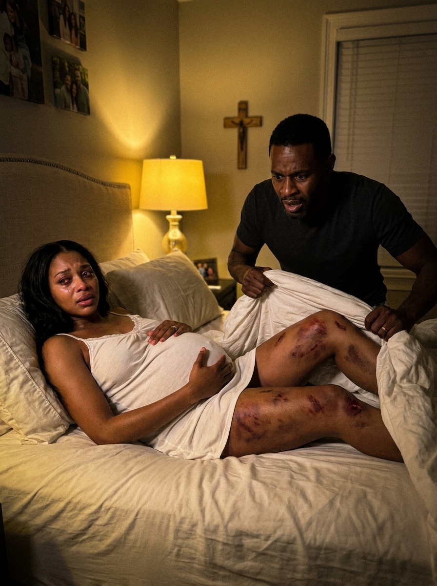 His Six-Month Pregnant Wife Refused to Get Out of Bed—When He Lifted the Blanket, the Truth Nearly Broke Him