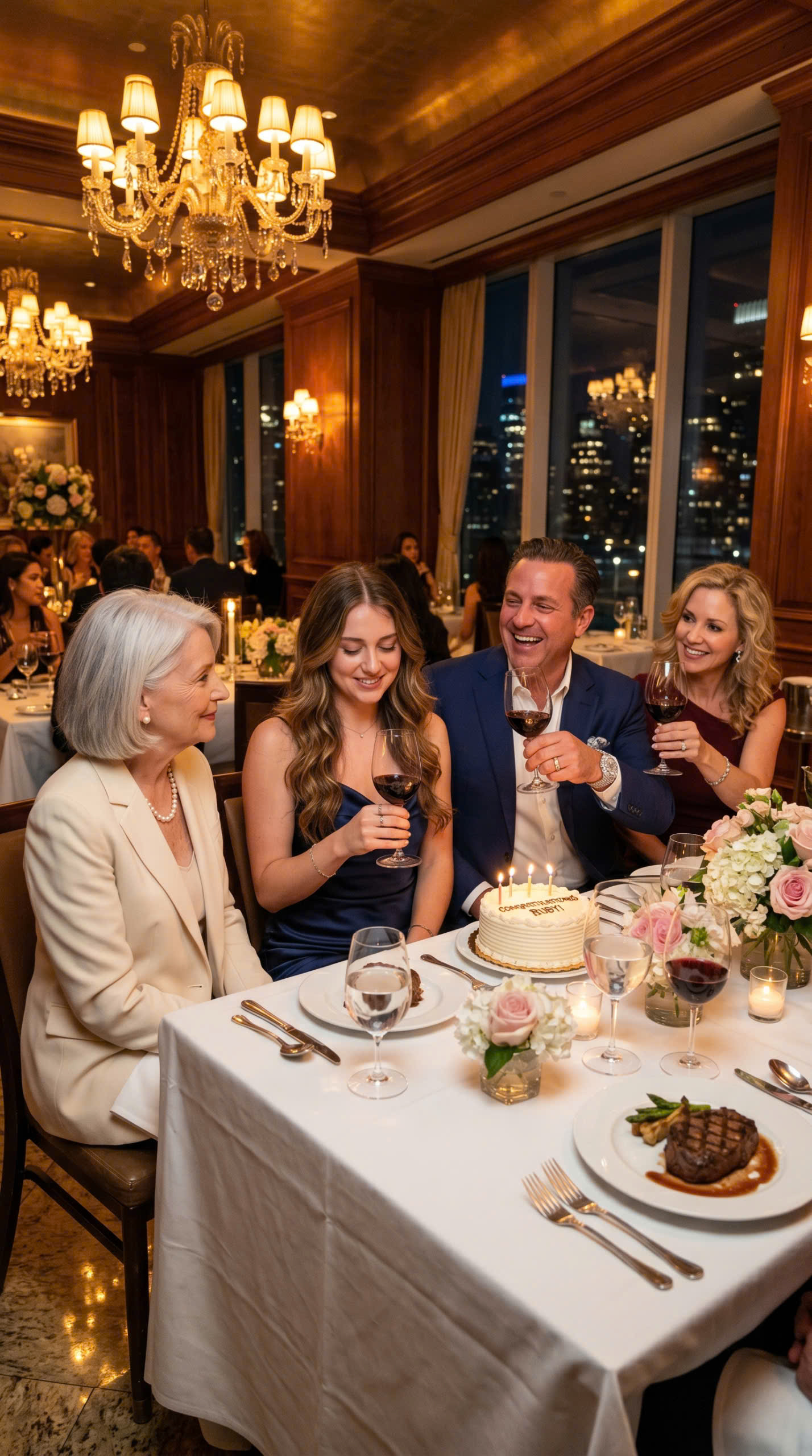 At my graduation dinner, grandma smiled and said she was glad the $1,500 she sent every month had helped me… but when I said I never got a dollar, my parents stopped breathing