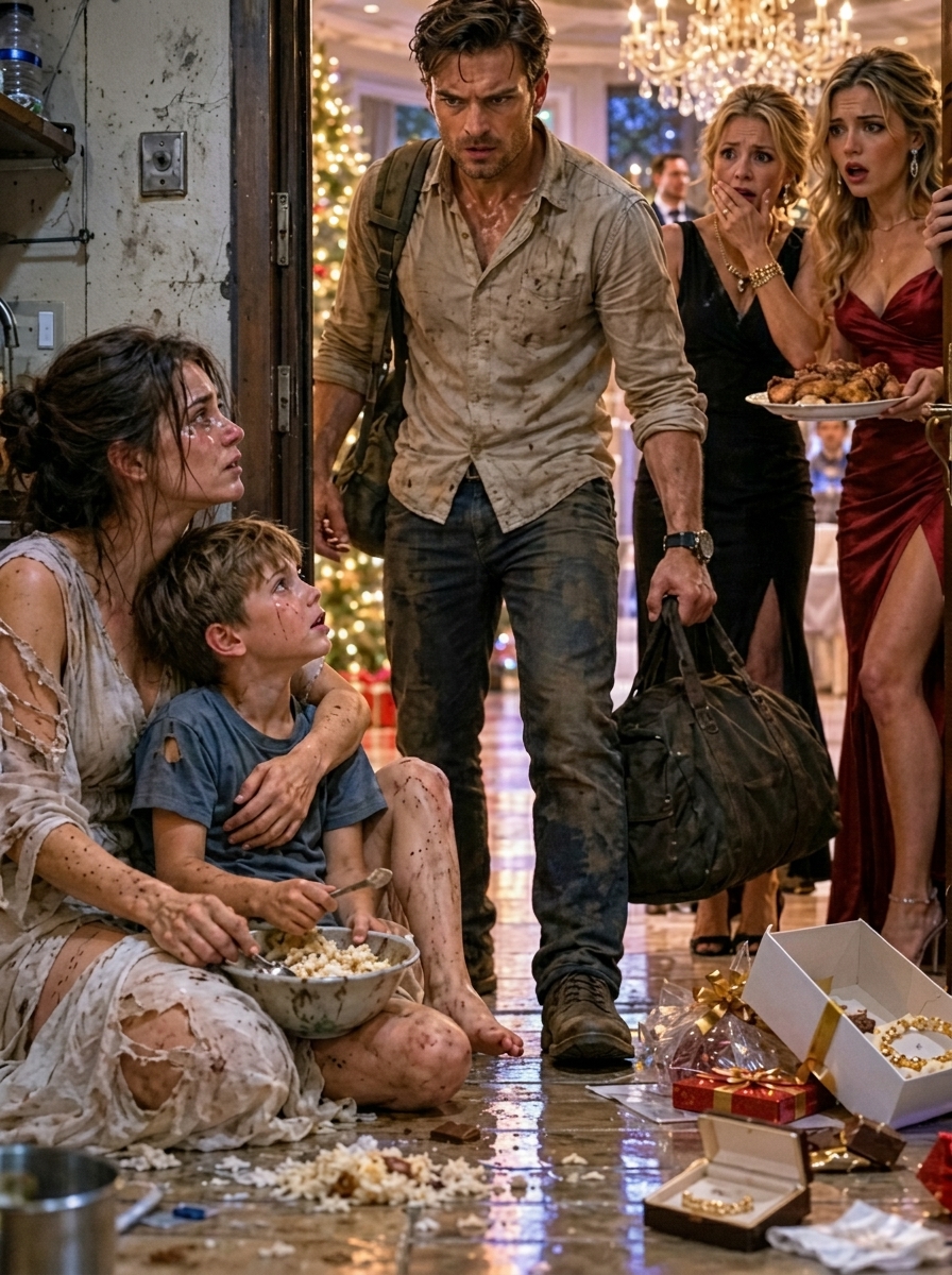 PART 2: I CAME HOME FROM SAUDI ARABIA WITHOUT TELLING ANYONE AFTER 5 YEARS OF BACKBREAKING WORK—AND FOUND MY WIFE AND SON STARVING BEHIND THE MANSION I PAID FOR WHILE MY MOTHER AND SISTER PARTIED INSIDE
