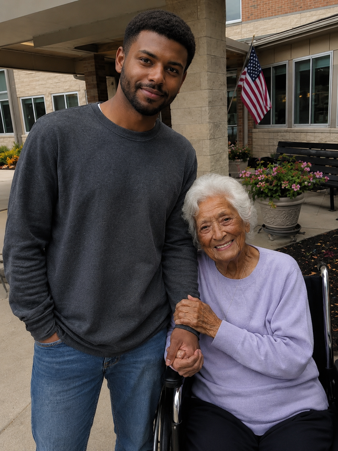 I Pretended to Be an Old Woman's Son at the Nursing Home Because Her Real Family Paid Me – After She Passed Away, the Director Said, 'She Left One Last Request for You'