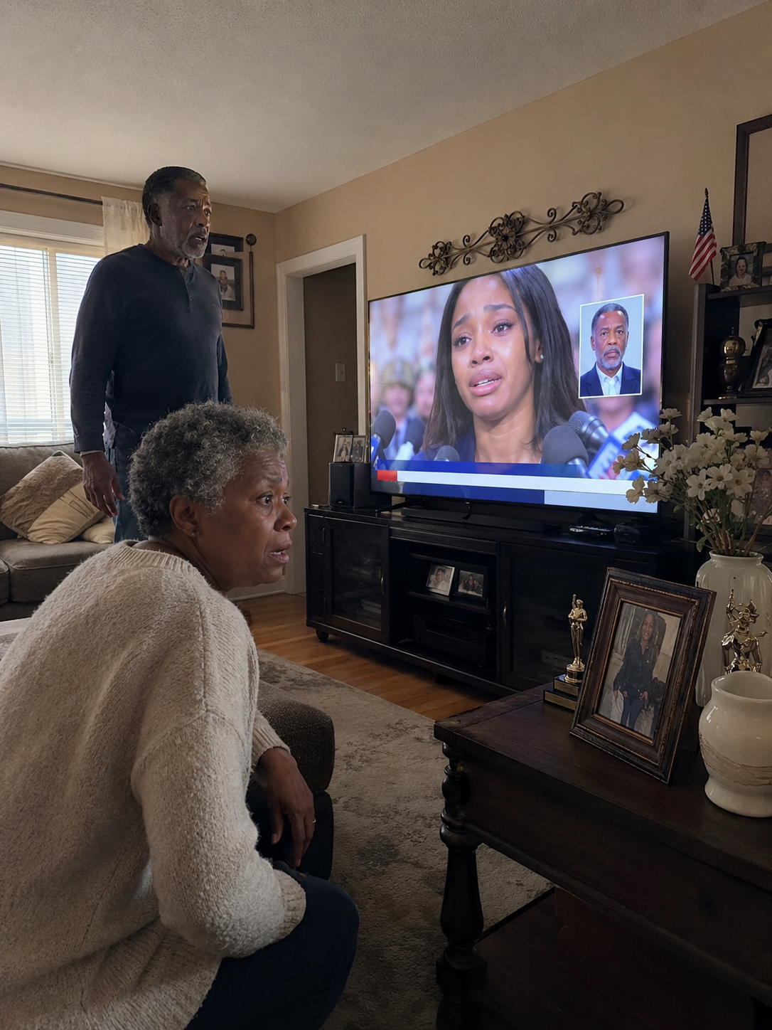 My mother spent seven years praying to my de:ad sister. Yesterday, I saw her alive on national television… accusing a man of kid:napping her. When they showed the photo of the suspect, my mother fainted. It was my father.
