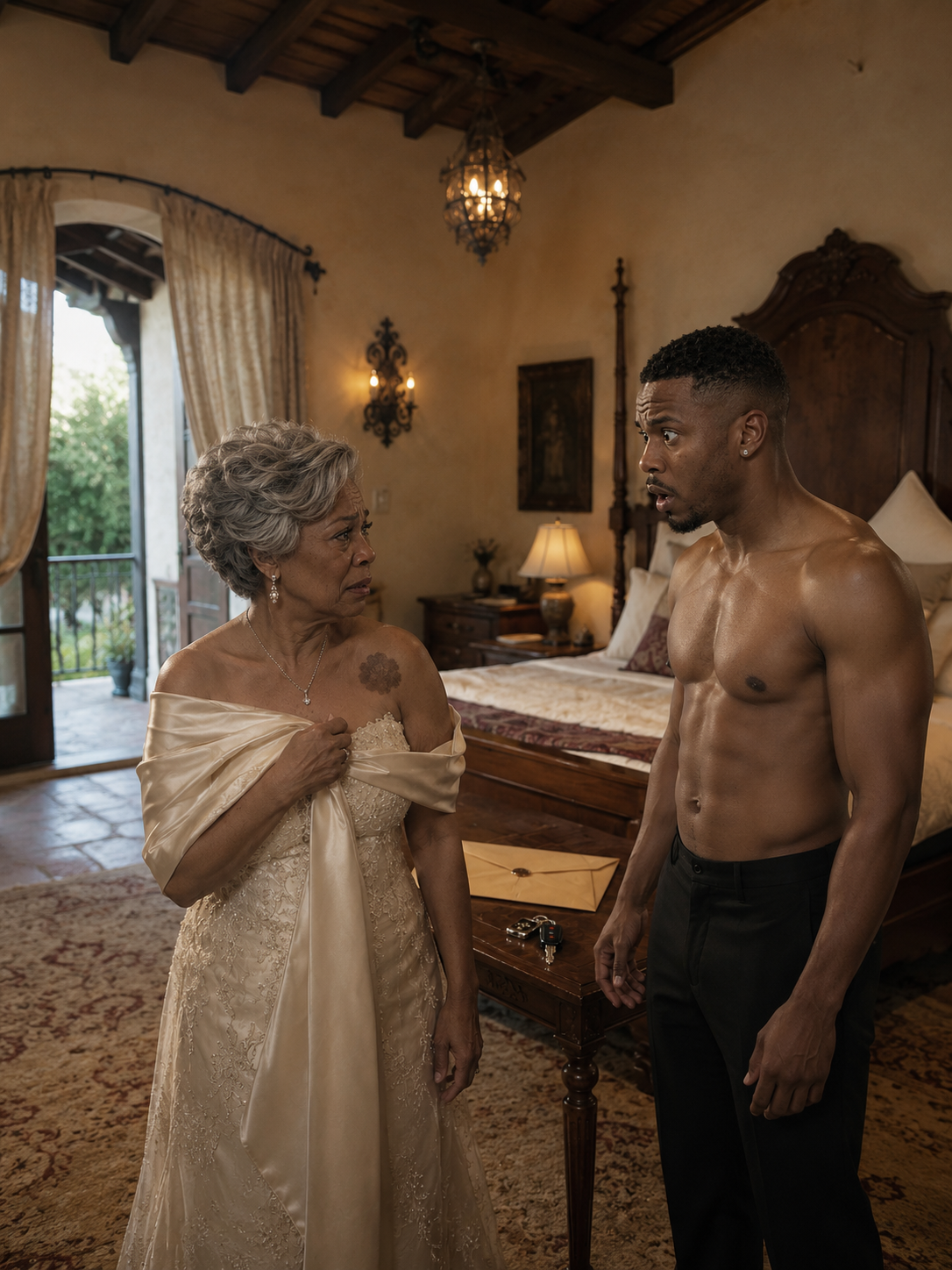 “Everyone called me crazy for marrying a 60-year-old woman,” but on our wedding night I saw a mark on her shoulder, I heard “I have to tell you the truth” and I understood that my whole life had been a lie