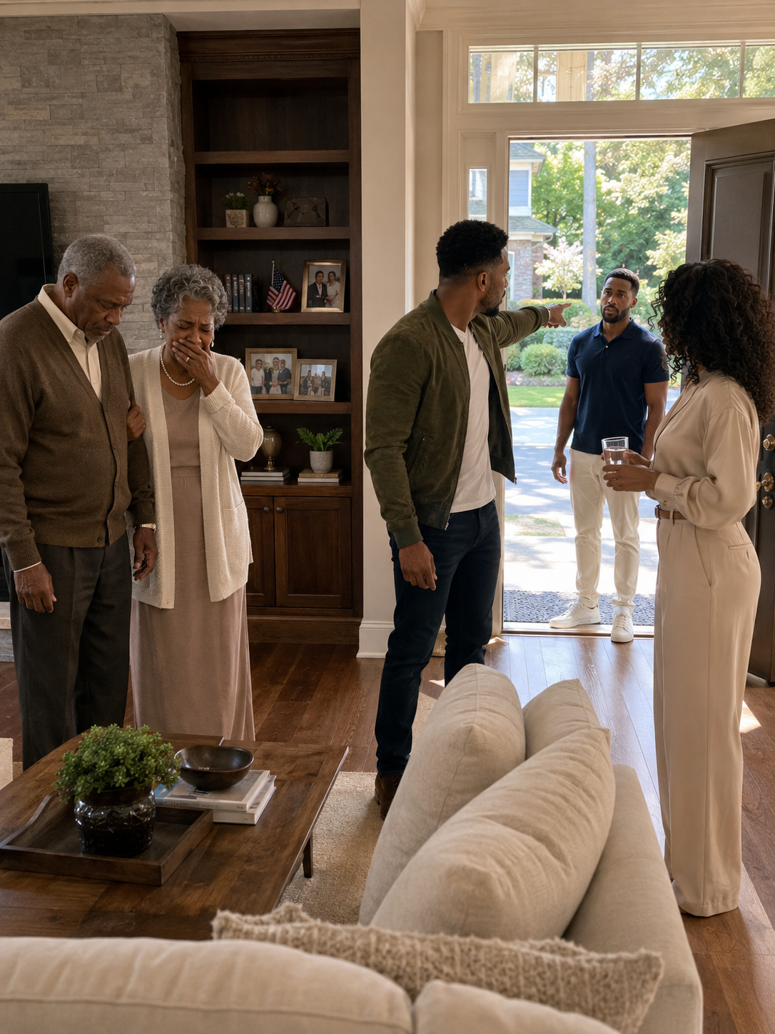 I bought my parents a $425,000 seaside mansion for their 50th anniversary, but when I arrived, my mother was crying and my father was shaking.