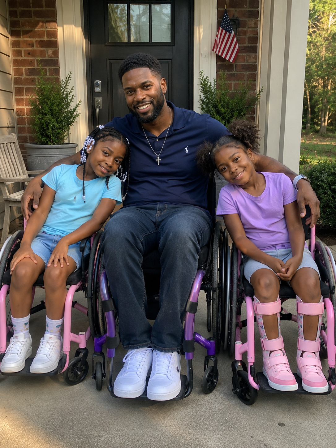 I RAISED MY DI:SABLED TWIN DAUGHTERS ALONE AFTER THEIR MOTHER WALKED OUT WHEN THEY WERE SIX—12 YEARS LATER, ON FATHER’S DAY, THEY LOOKED AT ME AND SAID, “DAD… WE’VE BEEN HIDING SOMETHING FROM YOU.”