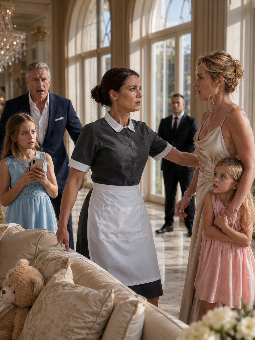 Billionaire Faked a Paris Trip to Catch the Maid—But the Hidden Cameras Showed His Fiancée Whispering, “Your Father Won’t Believe You,” and the Real Thief Was Already in His Trust