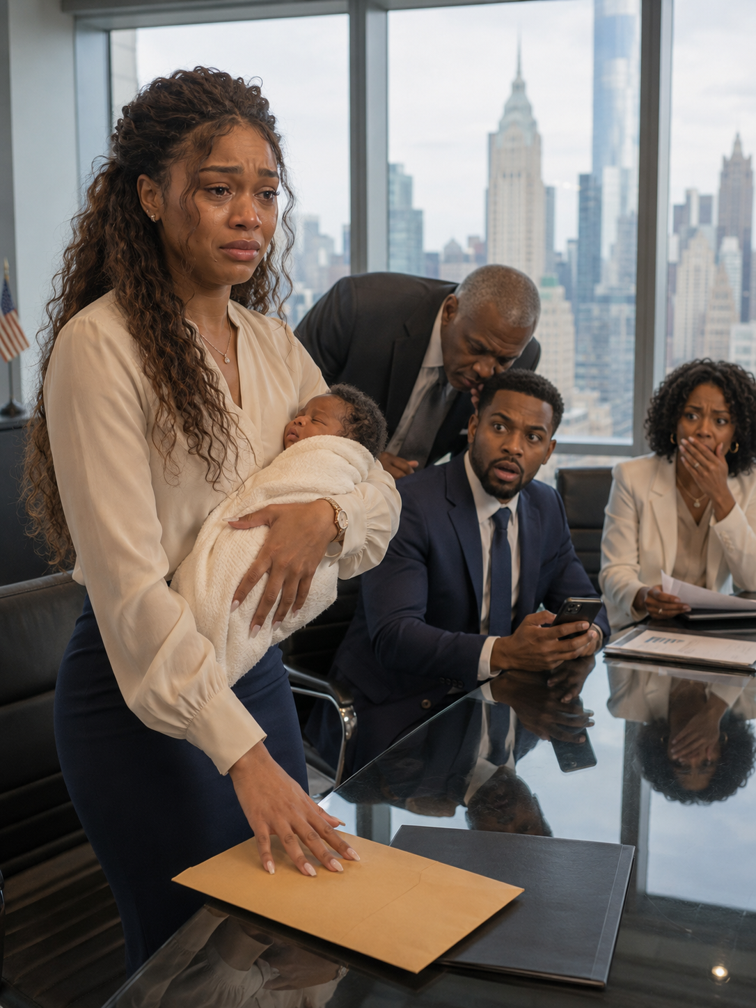 I arrived at the divorce with my 12-day-old baby in my arms and saw my husband with his lover; when I put the papers on the table, he whispered “that house was never yours” and everyone stopped looking at me the same way.
