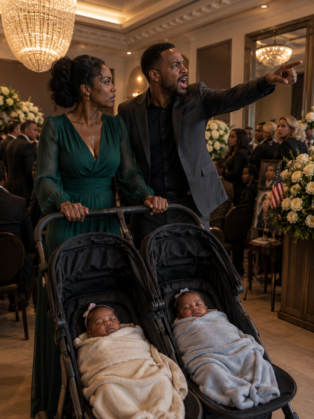 My husband never knew that I was the anonymous multimillionaire behind the company he was celebrating that night. To him, I was just his “simple and tired” wife, the one who had “ruined her body” after giving birth to twins. At his promotion gala, I stood holding the babies when he pushed me toward the exit.