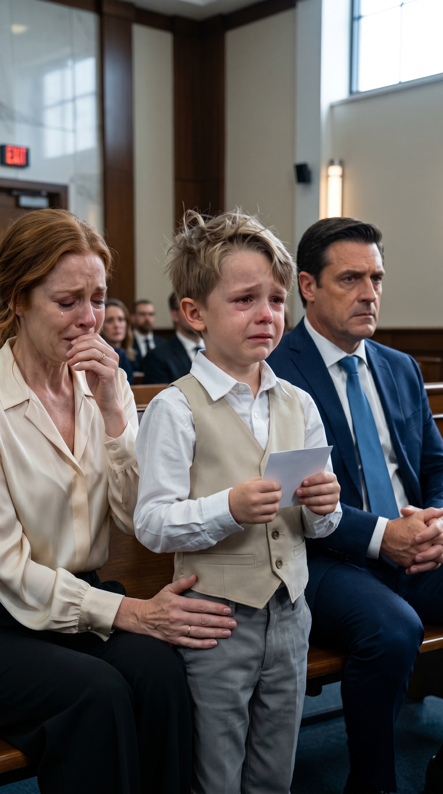 THE COURTROOM AIR WAS HEAVY, STAGNANT, AND TASTED FAINTLY OF FLOOR WAX, OLD PAPER, AND A CRUSHING, SUFFOCATING DESPERATION.