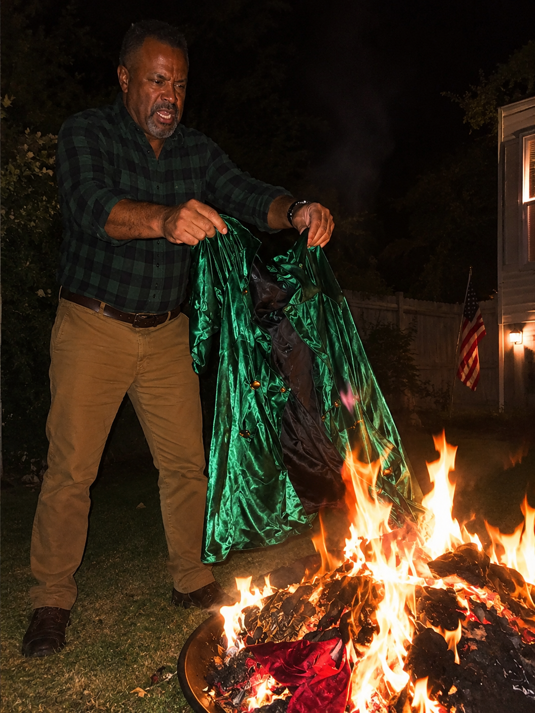 My Unfaithful Father Burned 30 Years of Mom's Clothes to Leave Her with Nothing After She Filed for Divorce – But the Package That Arrived at His House the Next Day Had Him Begging for Her Mercy