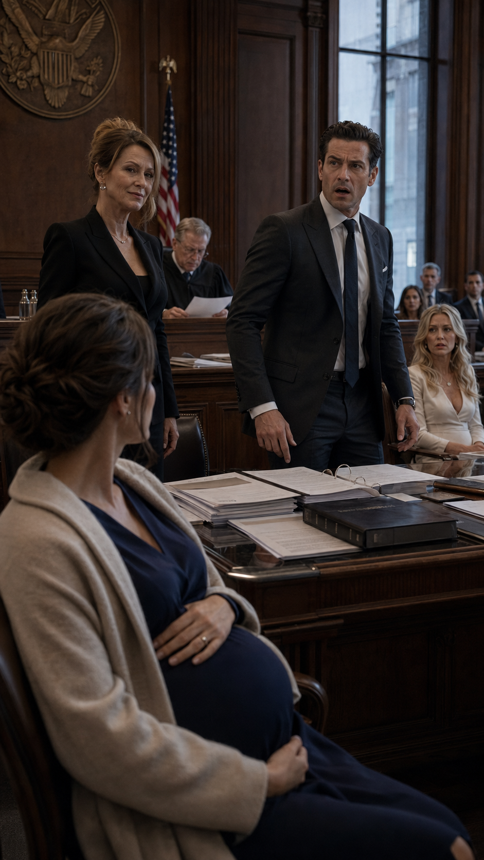 At the Divorce Hearing, My Billionaire Husband Said I'd Leave With Nothing—Then the Judge Gave His Entire Empire to Our Unborn Child
