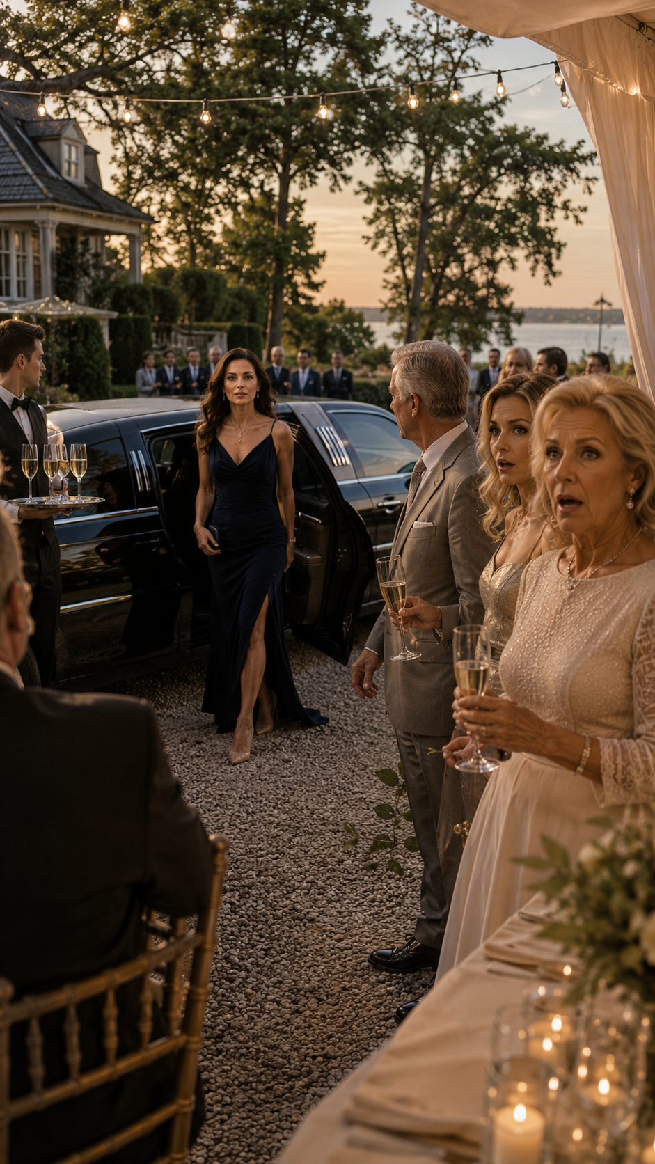 She Returned To The Family That Abandoned Her In A Limousine