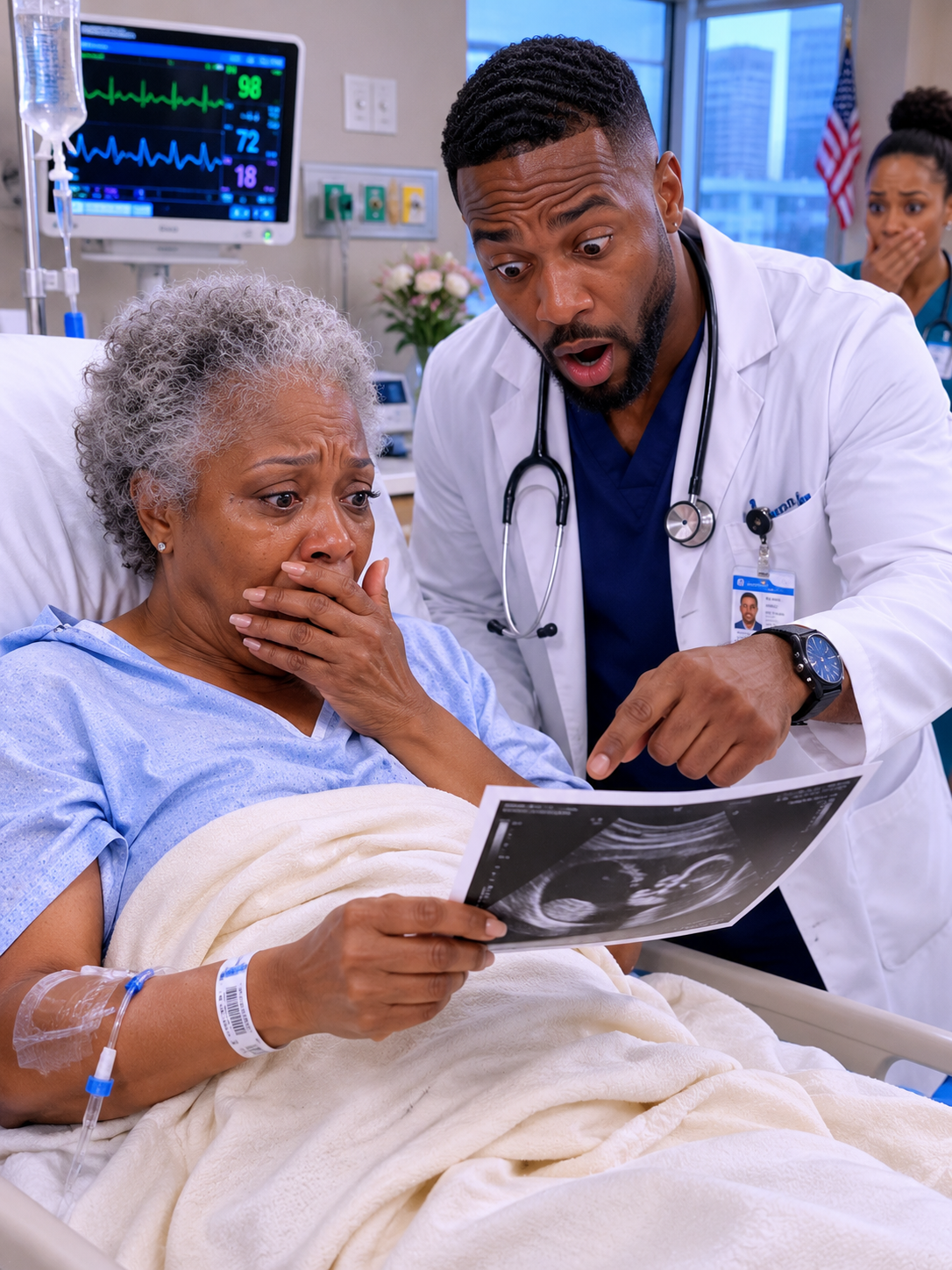 A 65-year-old woman was stunned to discover she was pregnant—but when the time came to give birth, the doctor’s examination revealed something that left everyone in shock.