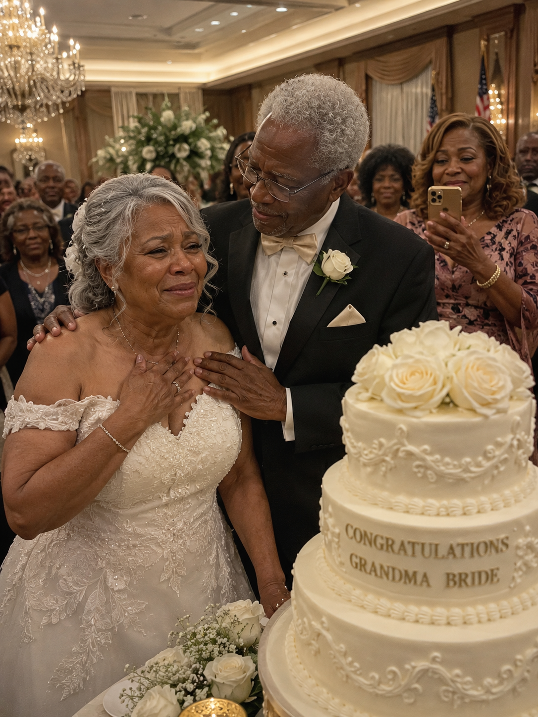 My Sister Sent a 'Congratulations Grandma Bride' Cake to My Wedding at 56 – What My Husband Did with It Made Everyone Gasp